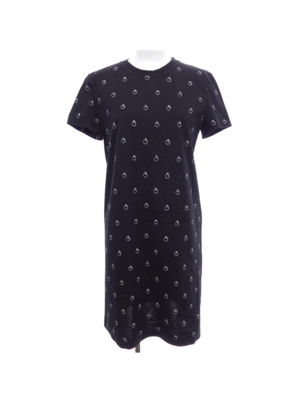 Hermes Cut Dress Black